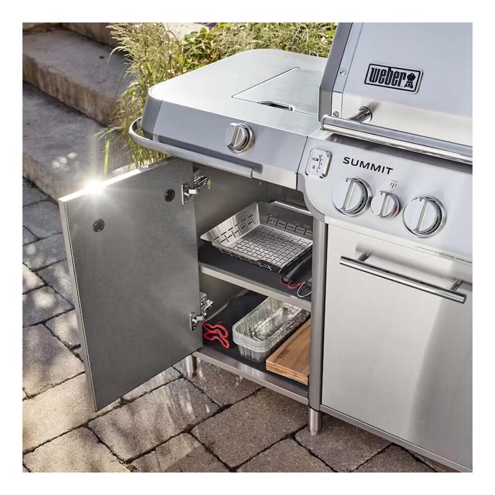 Weber Summit® GC38 S Grill Center (Liquid Propane) - Stainless Steel
