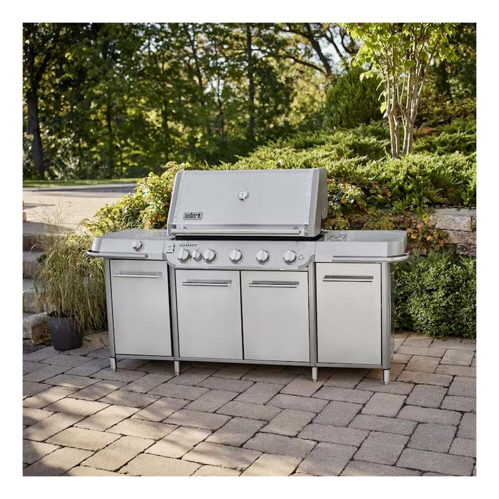 Weber Summit® GC38 S Grill Center (Liquid Propane) - Stainless Steel