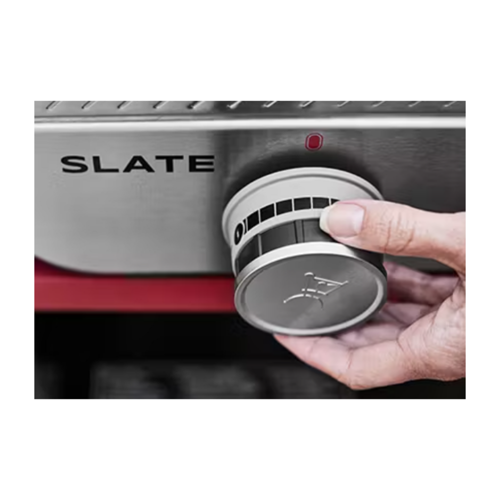 Weber Slate® 36" Rust-Resistant Griddle with Flip-Up Side Table (Liquid Propane) - Bla