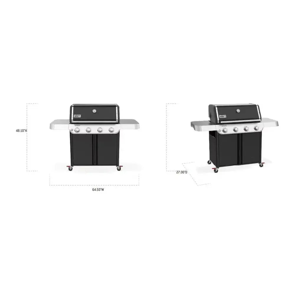 Weber Genesis E-415 Gas Grill (Liquid Propane) - Black