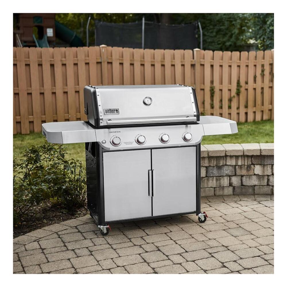 Weber Genesis S-415 Gas Grill (Liquid Propane) - Stainless Steel