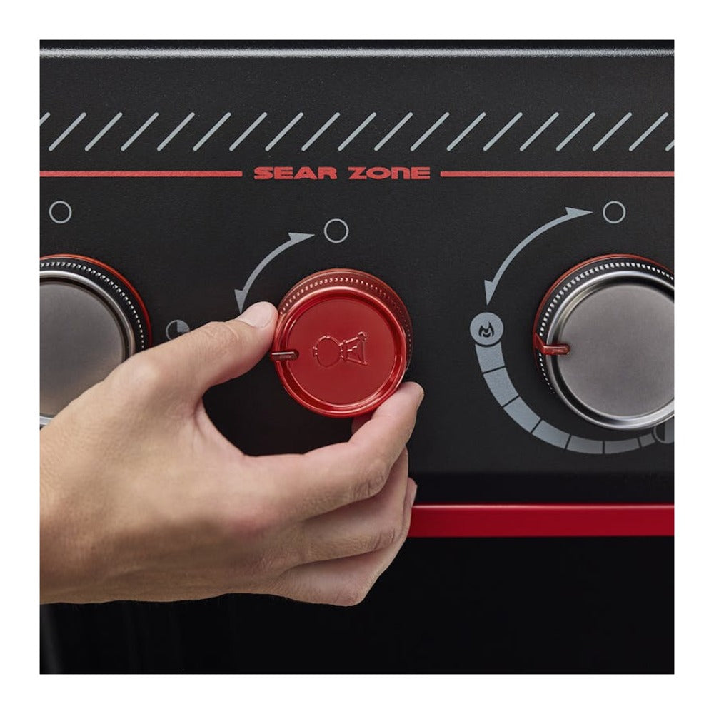 Weber Genesis® E-430 Gas Grill Stealth® Edition (Natural Gas) - Matte Black