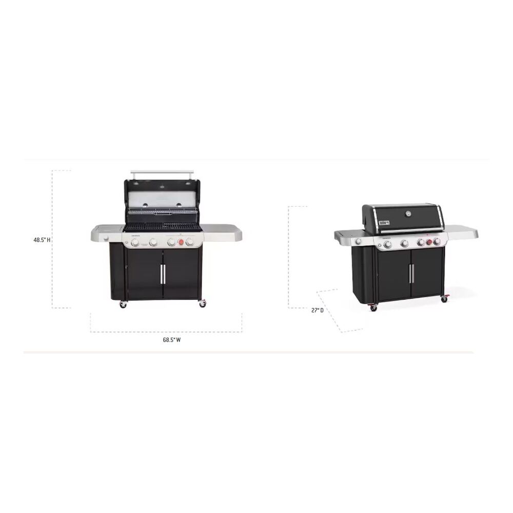 Weber Genesis E-435 Gas Grill (Liquid Propane) - Black