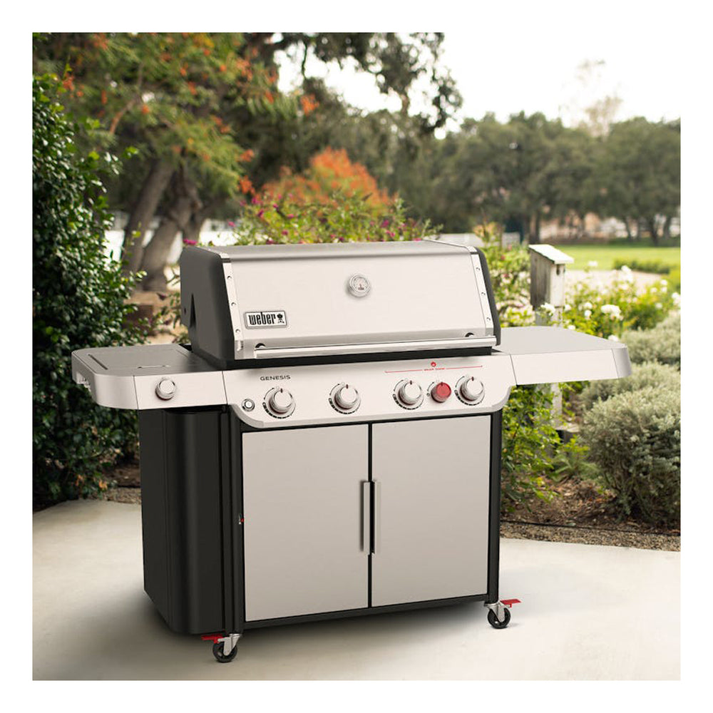Weber Genesis S-435 Gas Grill (Natural Gas) - Stainless Steel