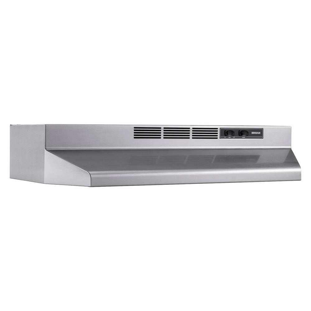 Broan Broan® 24-Inch Ductless Under-Cabinet Range Hood, Stainless Finish