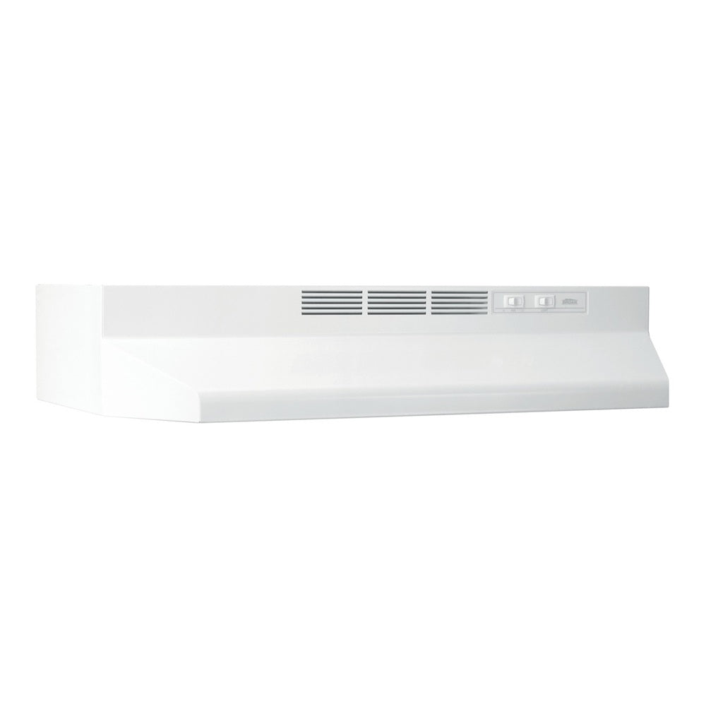 Broan Broan® 30-Inch Ductless Under-Cabinet Range Hood, White