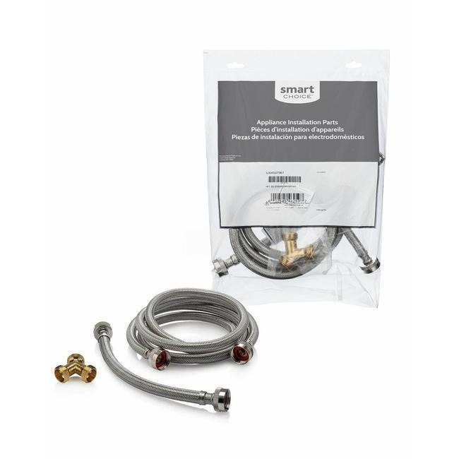 Frigidaire Smart Choice 5' Stainless Steel Fill Hose Kit for Steam Dryers