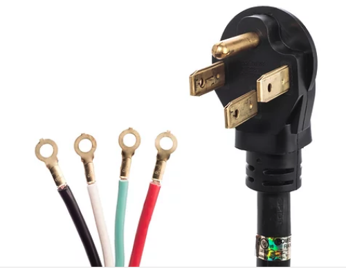 Frigidaire Smart Choice 4' 50 Amp 4 Wire Range Cord