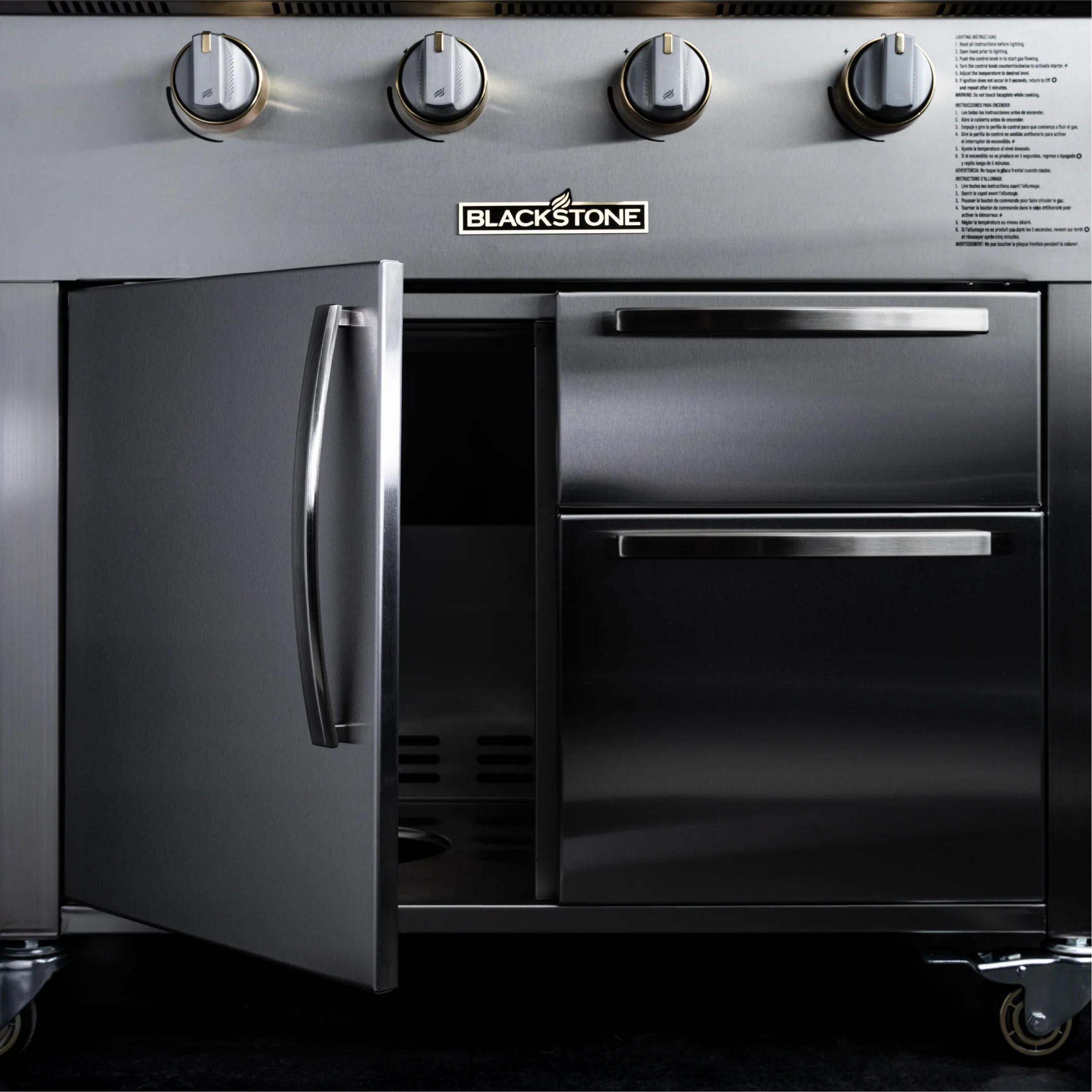 Black+Decker 36" Griddle with Cabinet