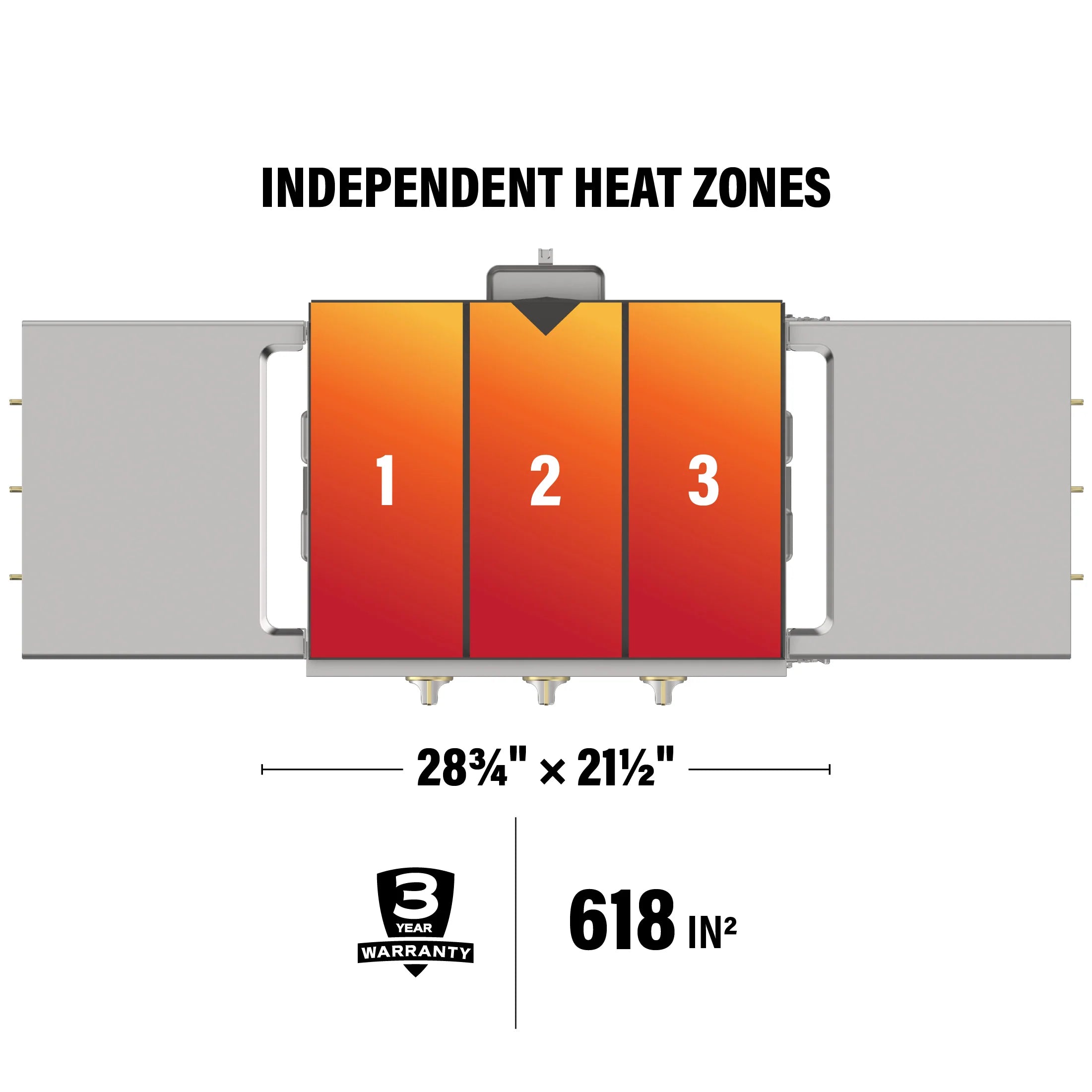 Black+Decker 28" Griddle with Cabinet