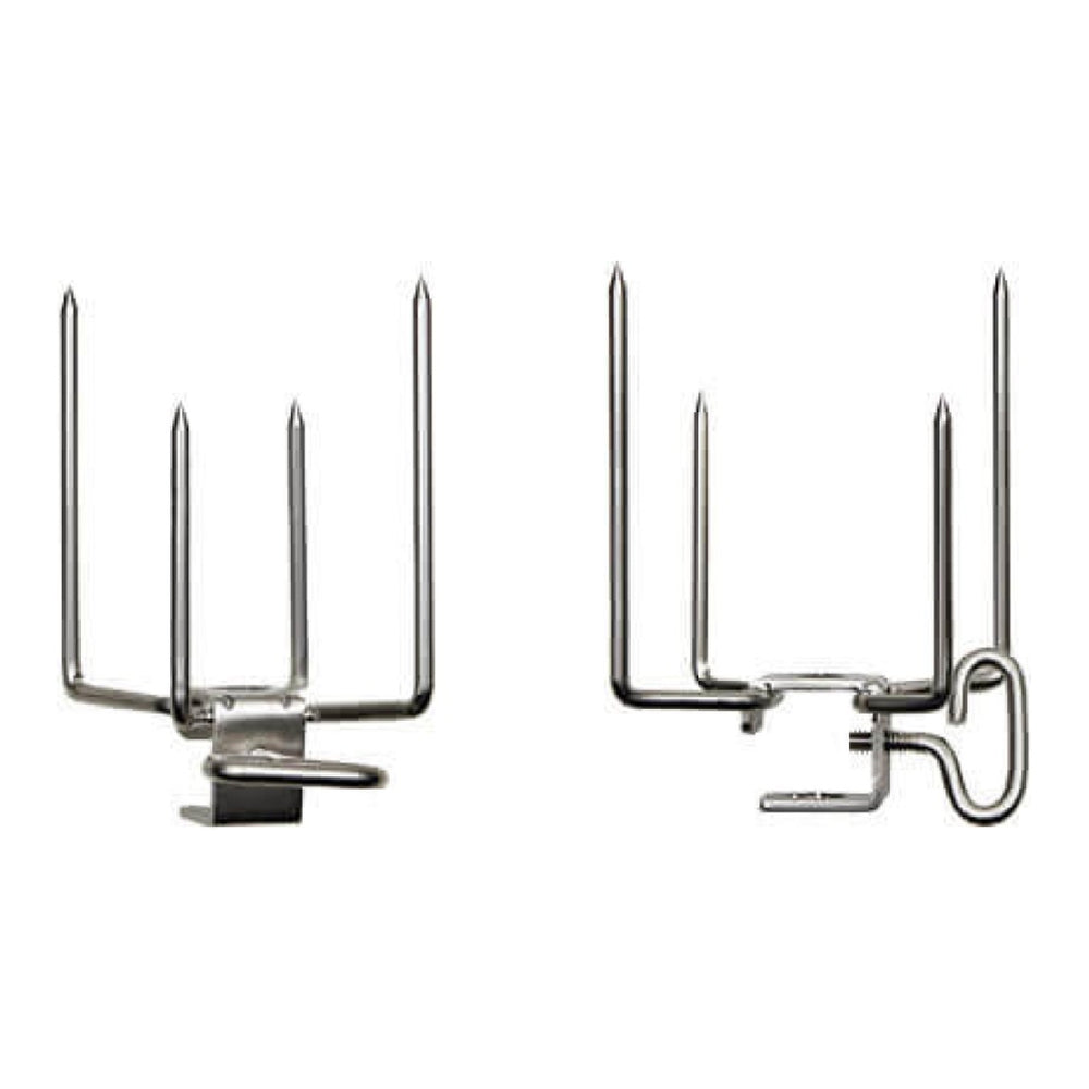 Napoleon Commercial Quality Rotisserie Forks Four Prongs, Set of Two