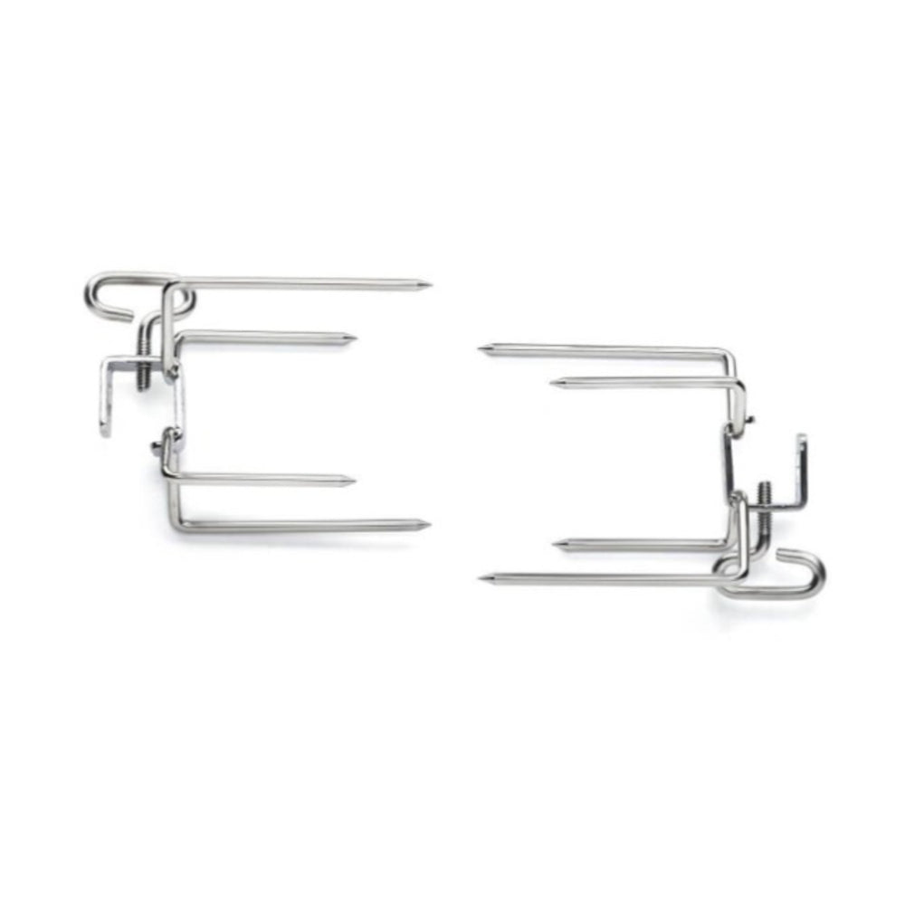 Napoleon Commercial Quality Rotisserie Forks Four Prongs, Set of Two