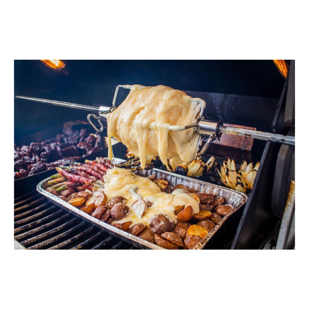 Napoleon Commercial Quality Rotisserie Forks Four Prongs, Set of Two