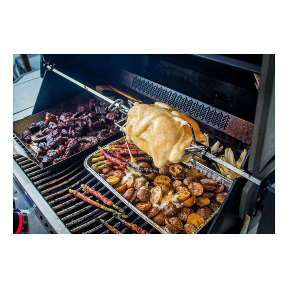 Napoleon Commercial Quality Rotisserie Forks Four Prongs, Set of Two