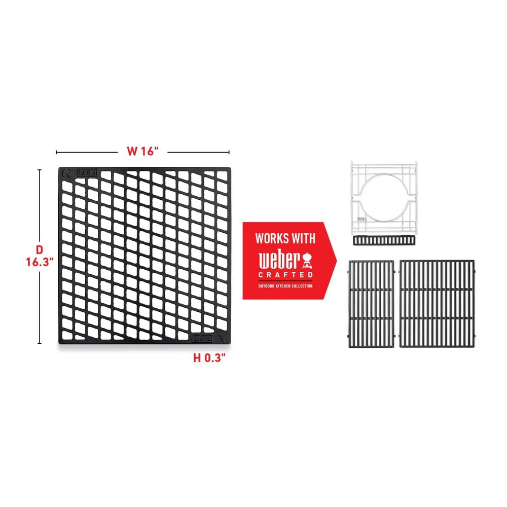 Weber WEBER CRAFTED Dual-Sided Sear Grate