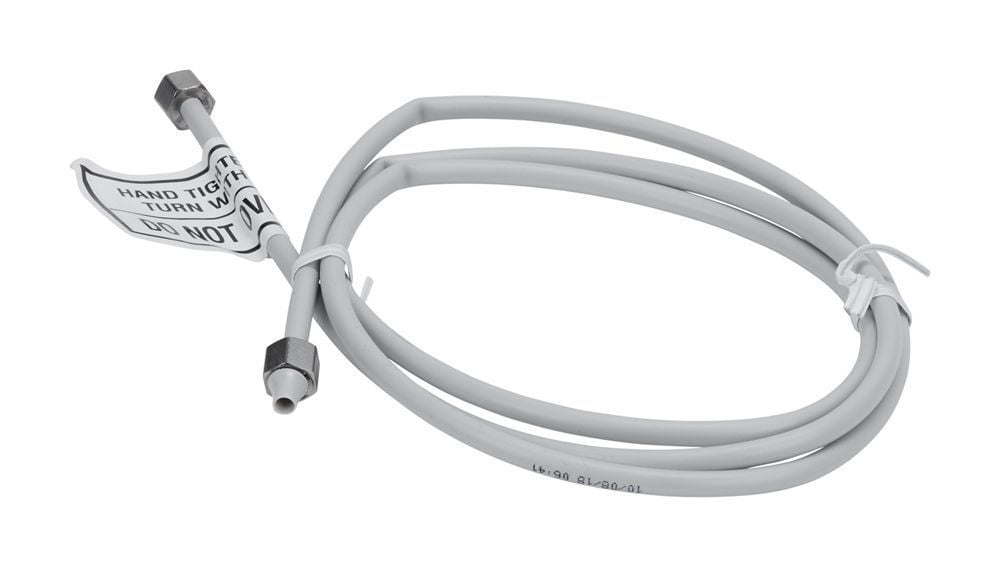 Whirlpool Refrigerator Water Line Installation Kit, Gray, 5' flexible plastic hose with 1/