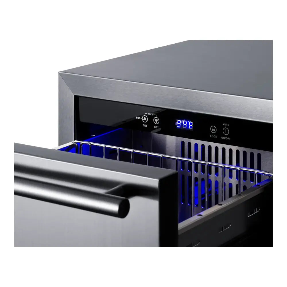 Summit 18" Wide 2-drawer All-refrigerator