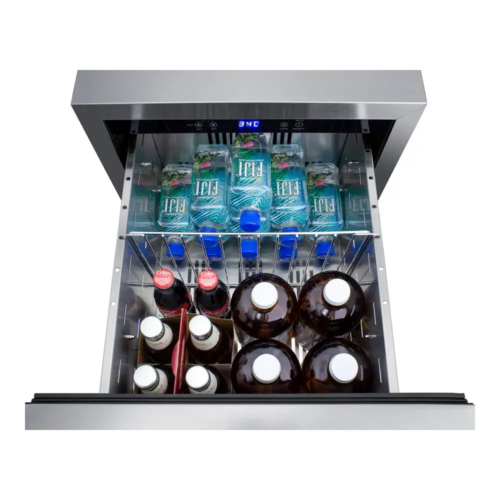 Summit 18" Wide 2-drawer All-refrigerator