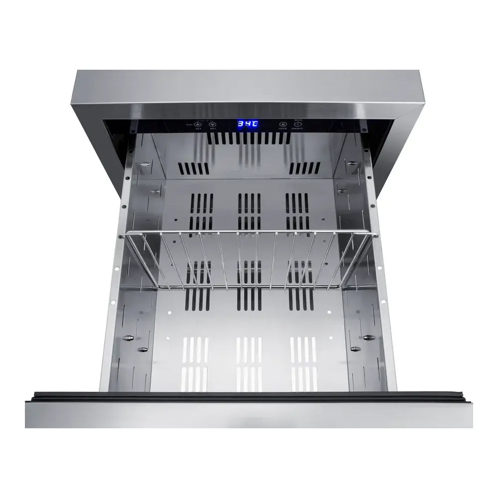 Summit 18" Wide 2-drawer All-refrigerator