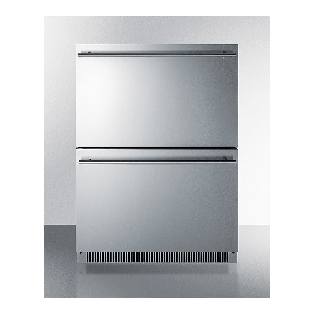 Summit 24" Wide 2-drawer All-refrigerator, ADA Compliant