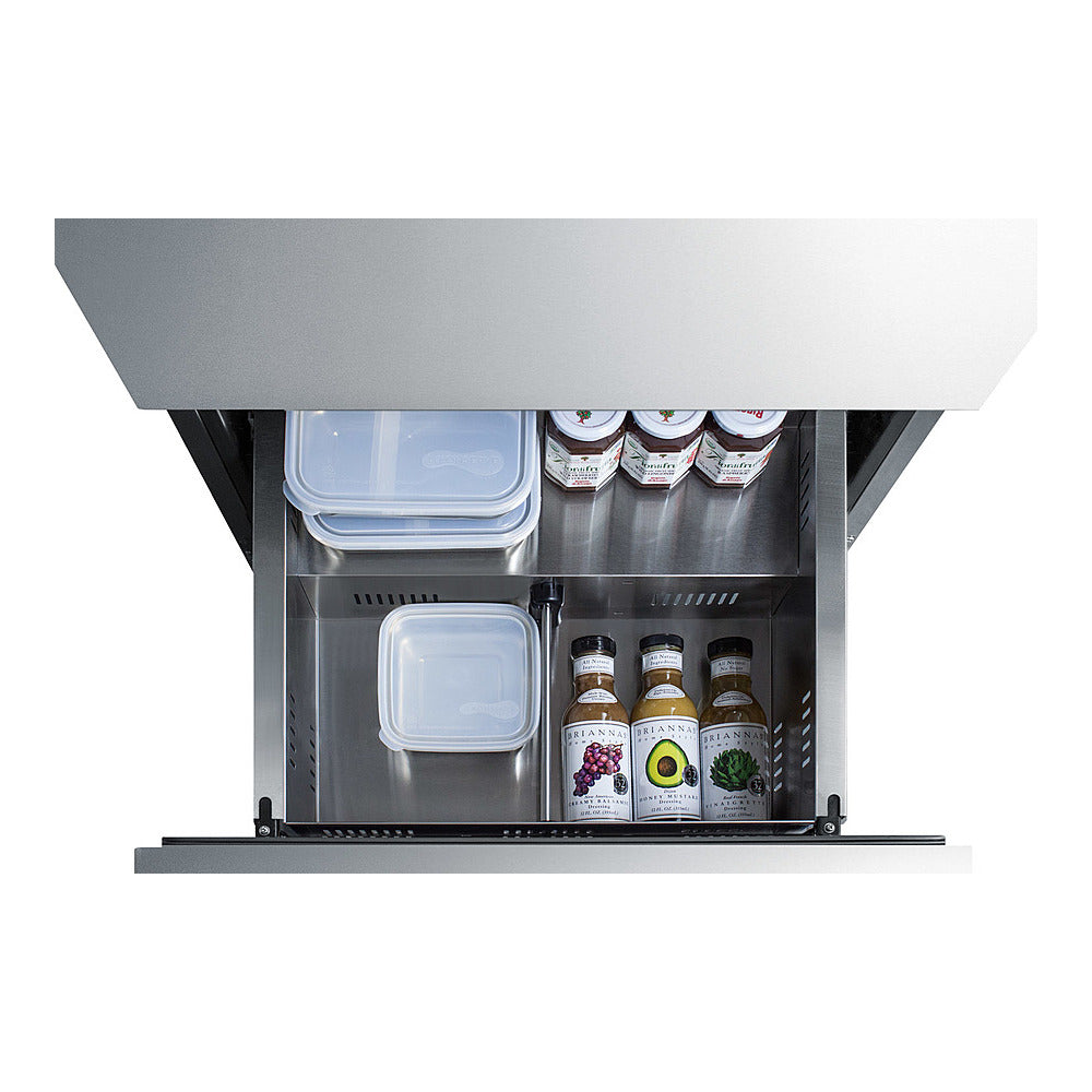 Summit 24" Wide 2-drawer All-refrigerator, ADA Compliant