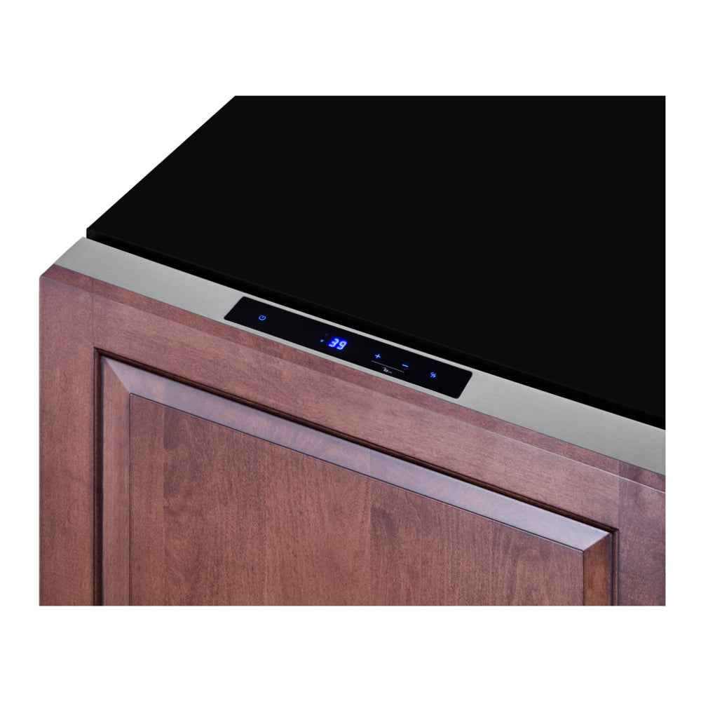 Summit 24" Wide 2-drawer All-refrigerator, ADA Compliant (panels Not Included)