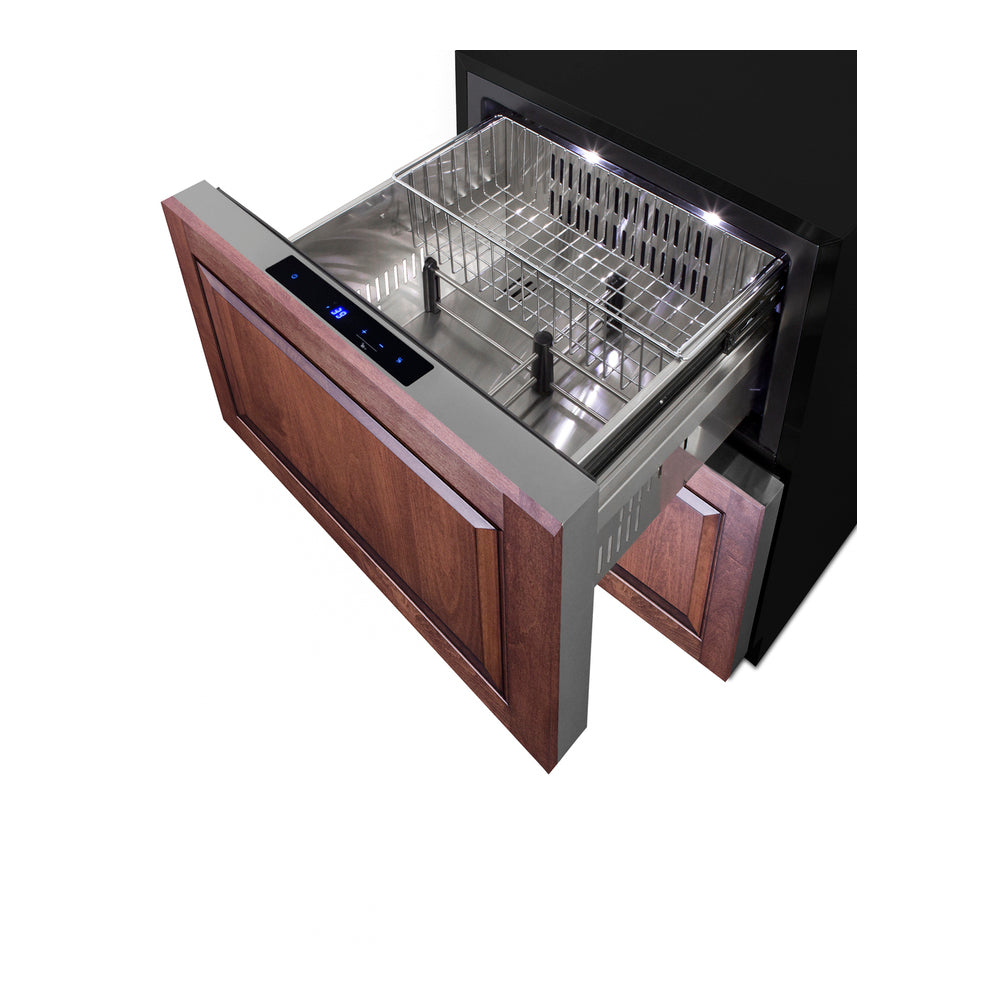 Summit 24" Wide 2-drawer All-refrigerator, ADA Compliant (panels Not Included)