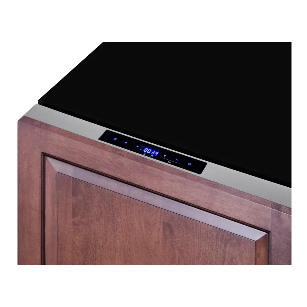 Summit 24" Wide Outdoor 2-drawer Refrigerator-freezer, ADA Compliant