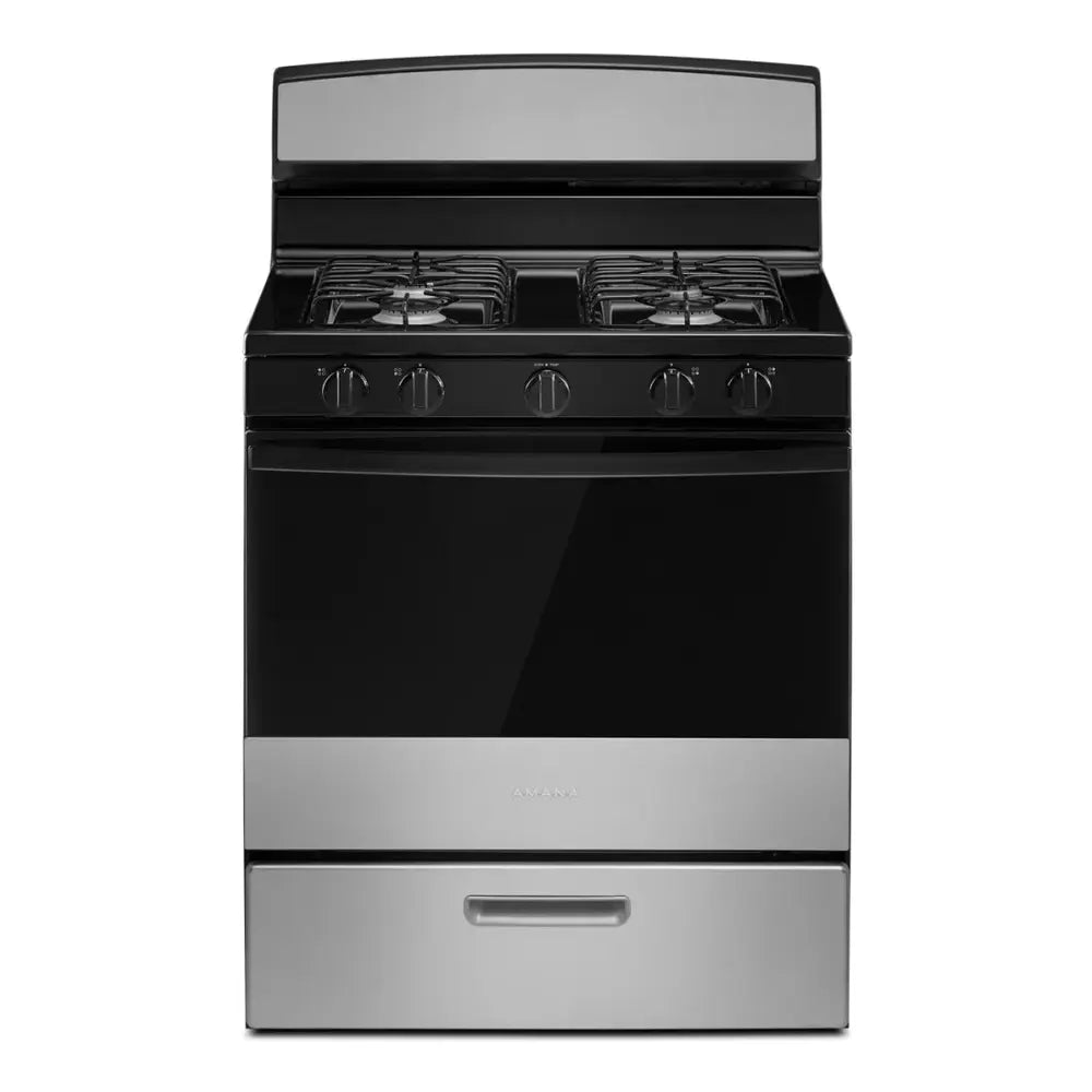 Amana Amana® 30-inch Gas Range with Easy-Clean Glass Door