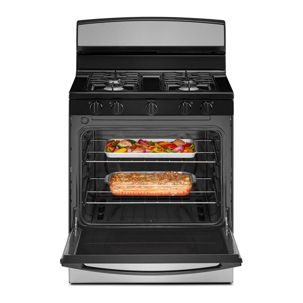 Amana Amana® 30-inch Gas Range with Easy-Clean Glass Door