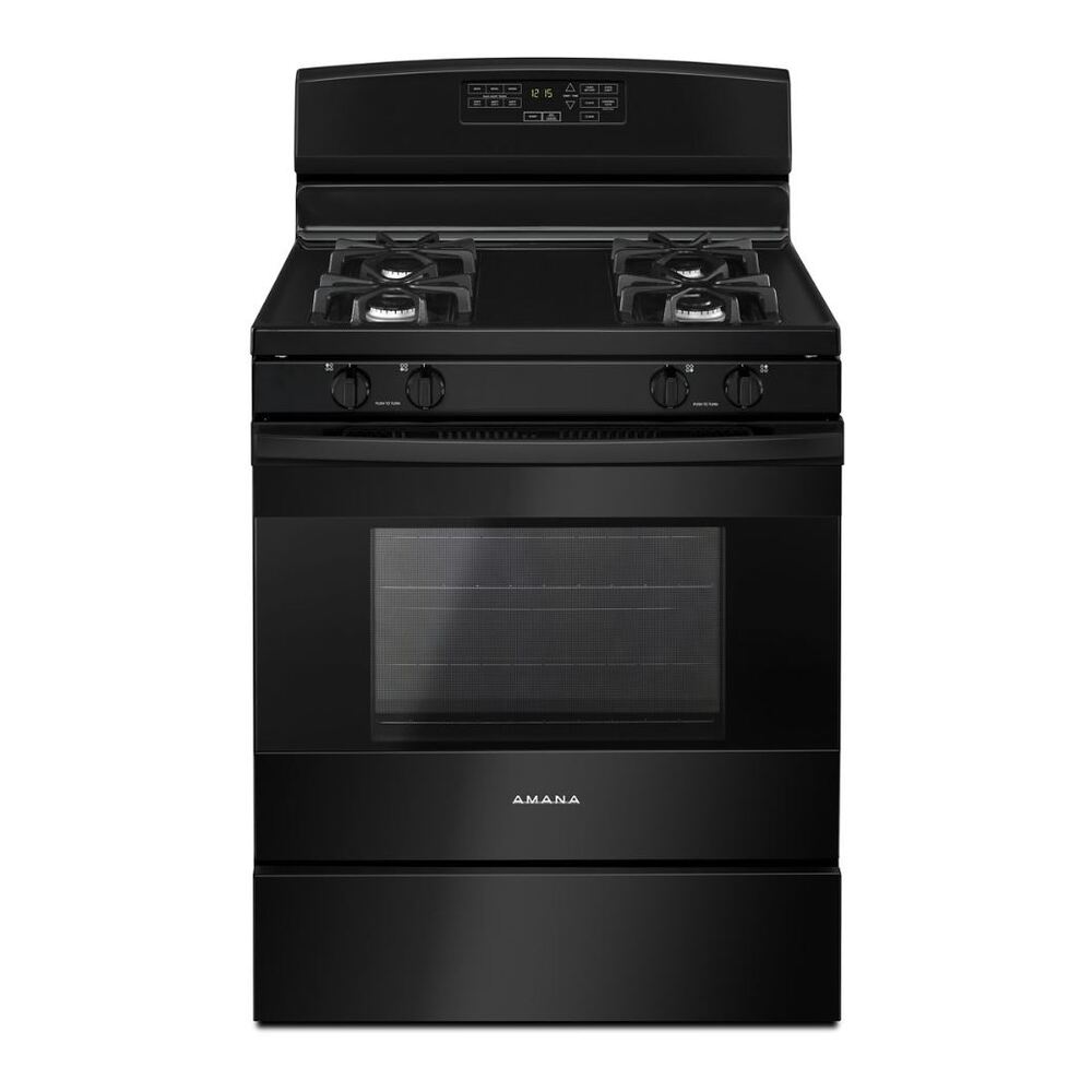 Amana 30-inch Gas Range with Self-Clean Option