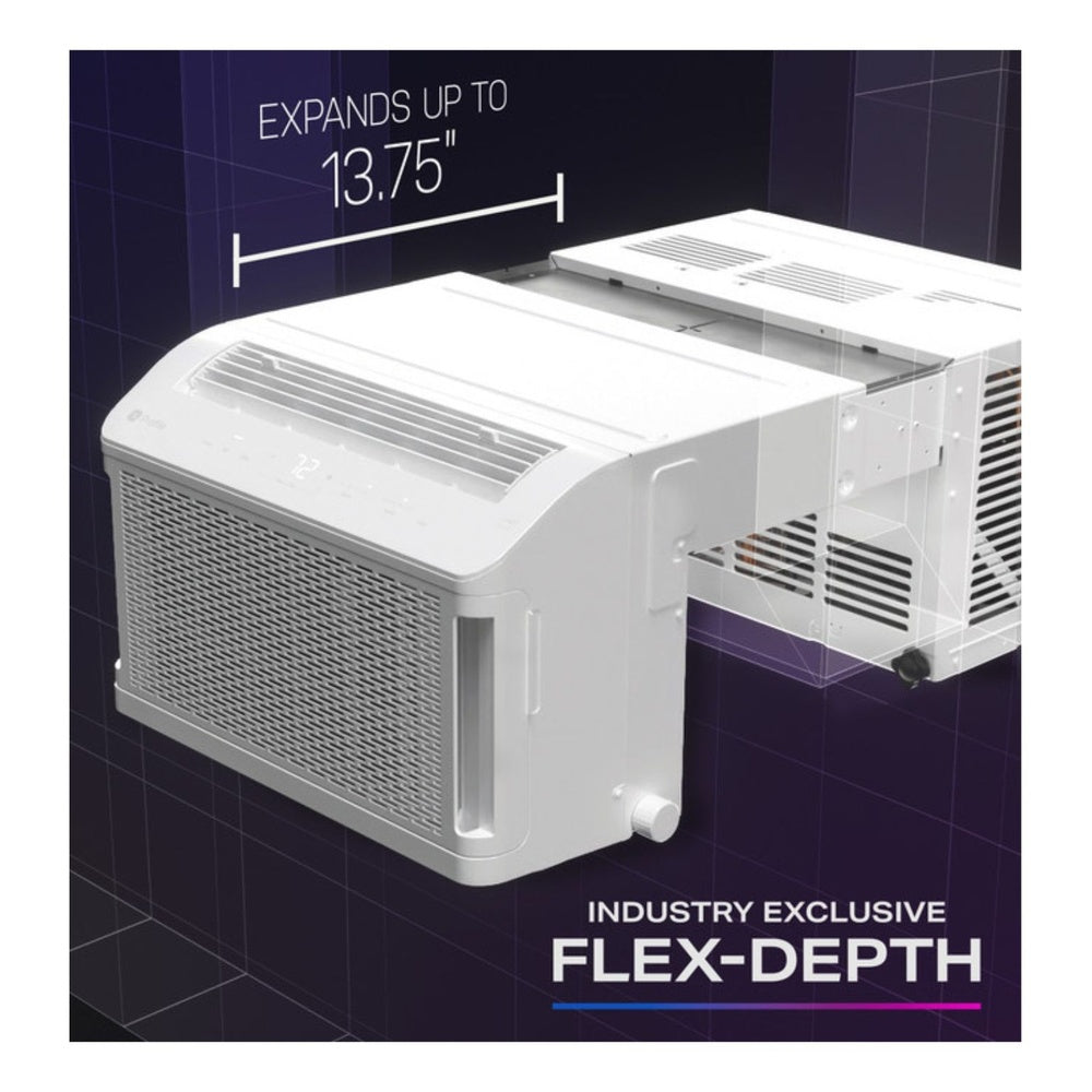 GE GE Profile ClearView™ 8,300 BTU Smart Ultra Quiet Window Air Conditioner for Med
