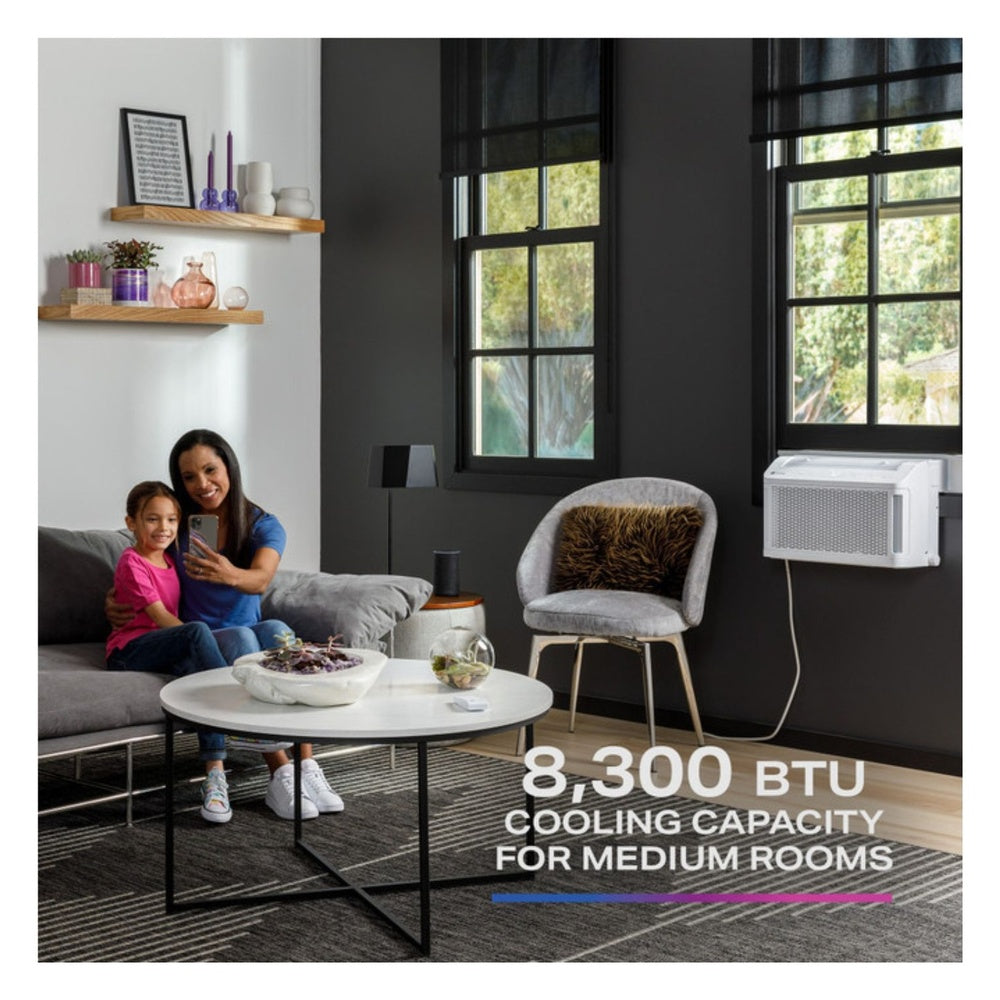 GE GE Profile ClearView™ 8,300 BTU Smart Ultra Quiet Window Air Conditioner for Med