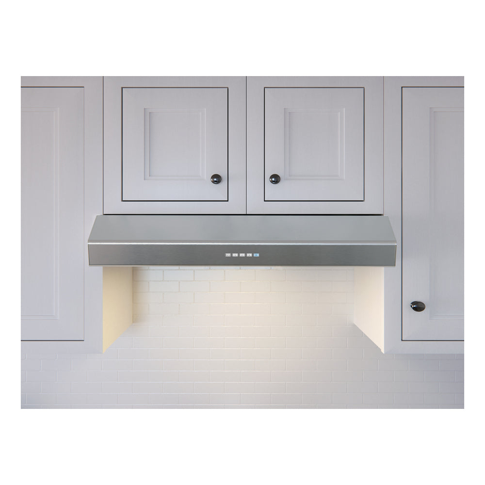 Zephyr Breeze II, Under Cabinet, 30", SS, LED