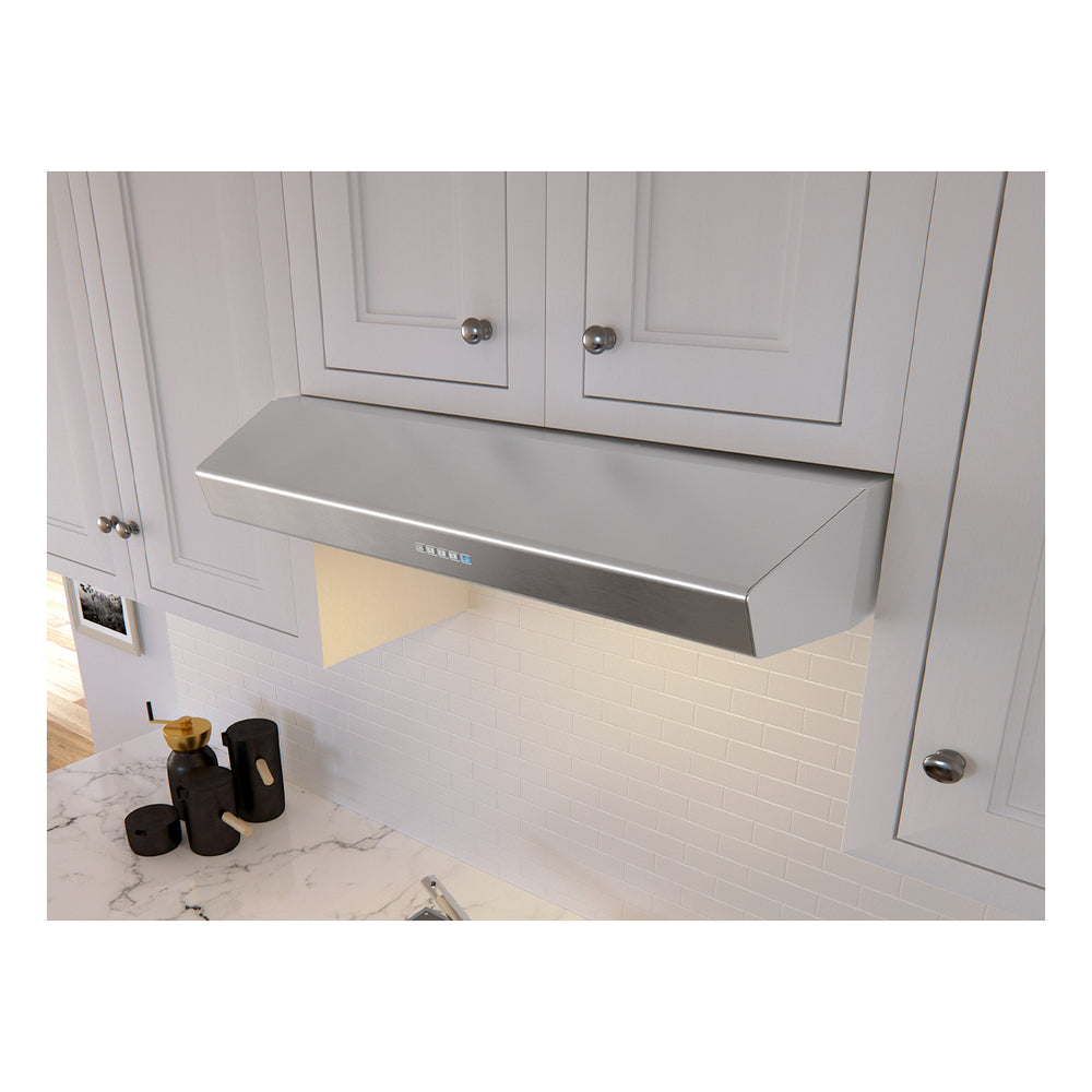 Zephyr Breeze II, Under Cabinet, 30", SS, LED