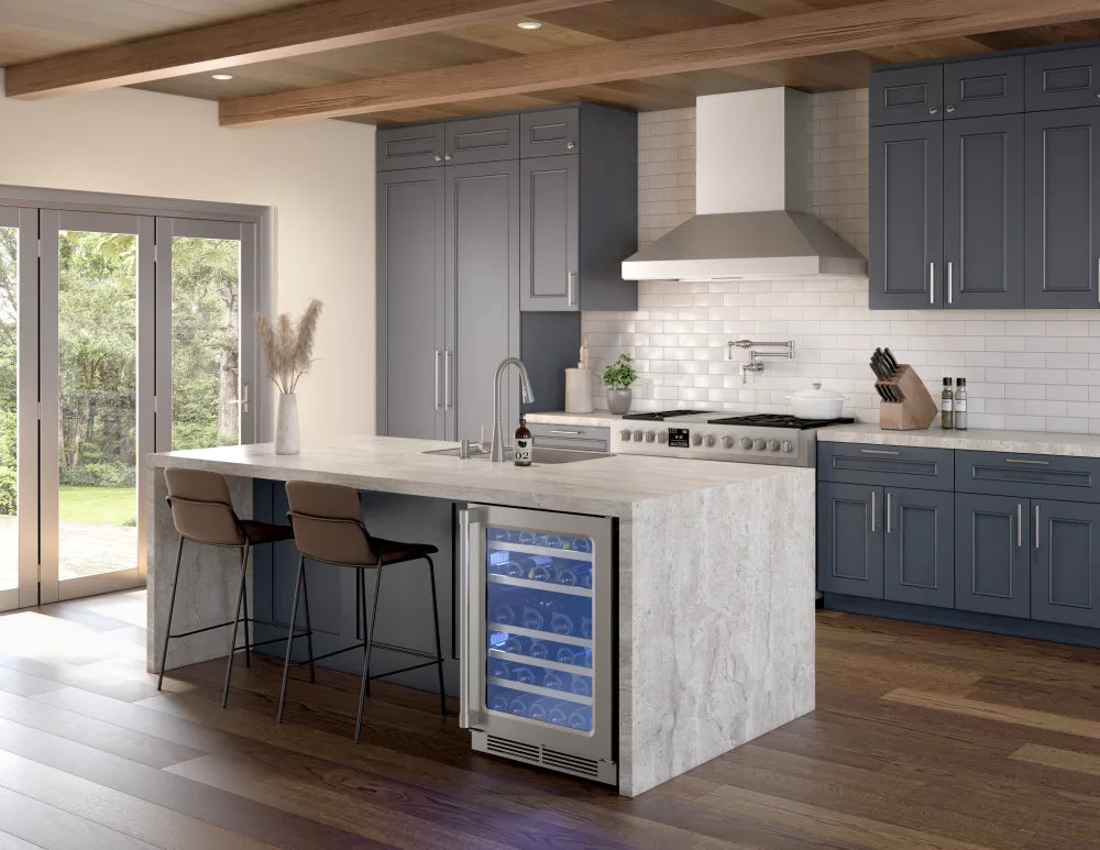 Zephyr Titan Wall, 60in, SS, PowerWave, 750 CFM w/ACT