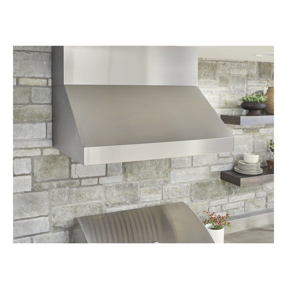 Zephyr Cypress Wall Outdoor, 48in, LED, SS, 1200 CFM