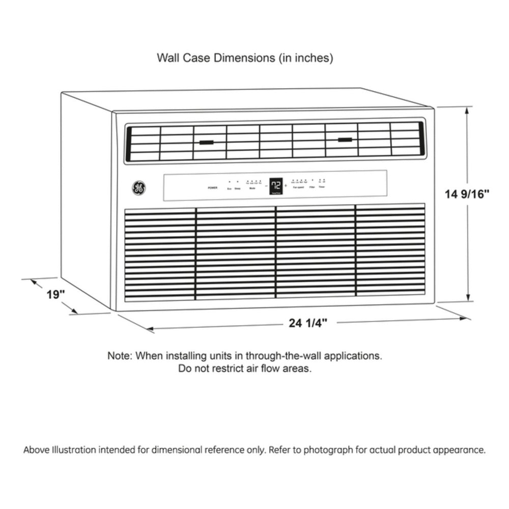 GE GE® 115 Volt Cool Only 8,000 BTU Built In Air Conditioner