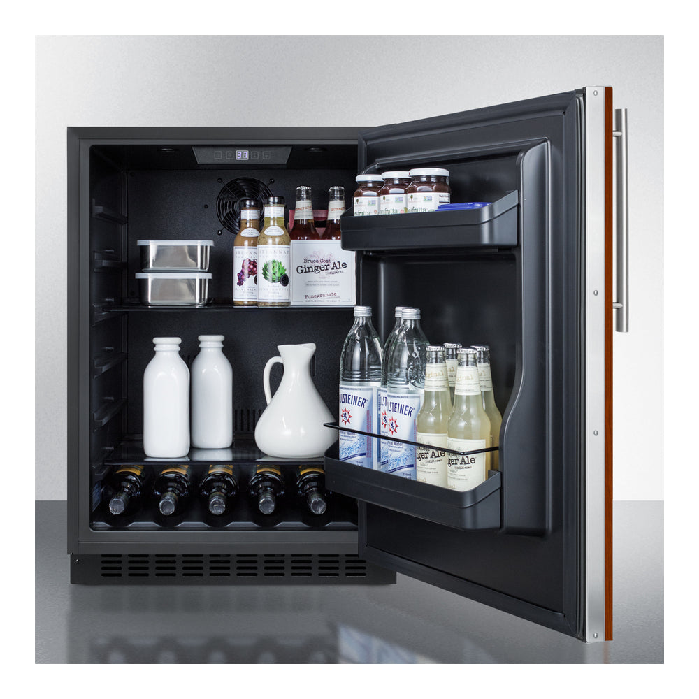 Summit 24" Wide Built-in All-refrigerator, ADA Compliant (panel Not Included)