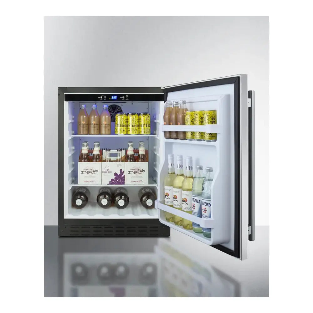 Summit 24" Wide Built-in All-refrigerator, ADA Compliant
