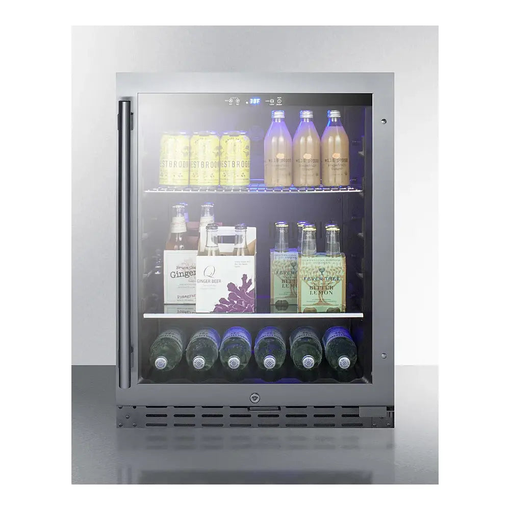 Summit 24" Wide Built-in Beverage Cooler, ADA Compliant