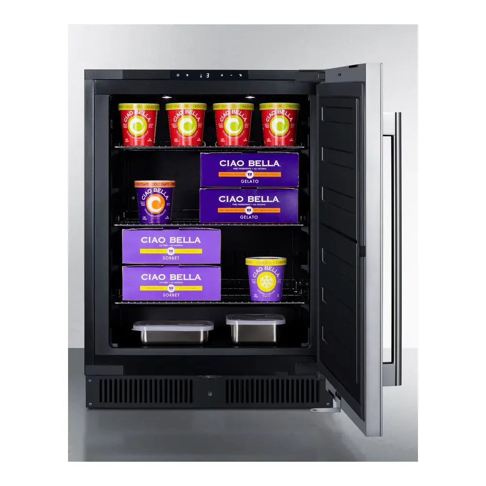 Summit 24" Wide Built-in All-freezer, ADA Compliant