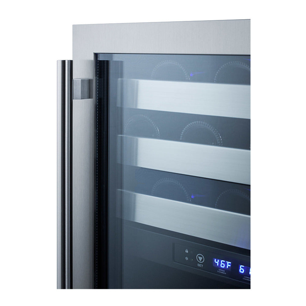 Summit 24" Wide Built-in Wine Cellar, ADA Compliant
