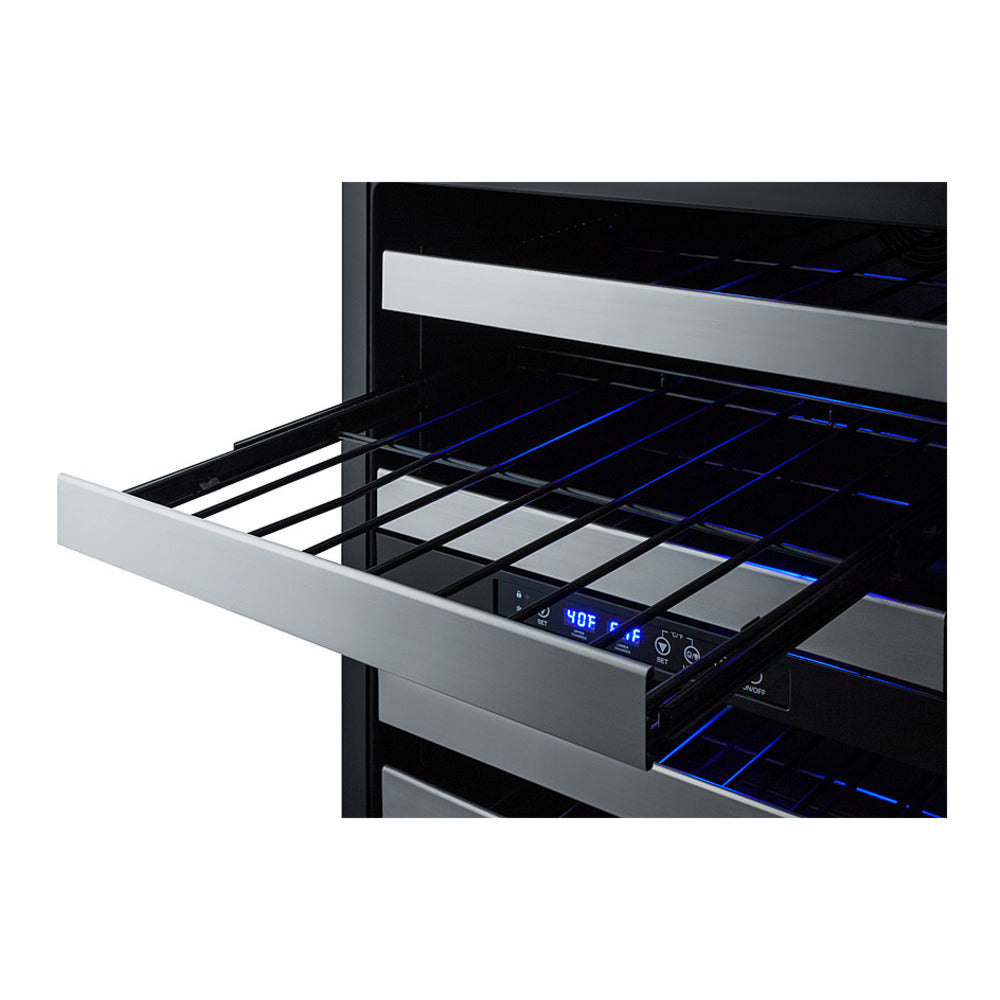 Summit 24" Wide Built-in Wine Cellar, ADA Compliant
