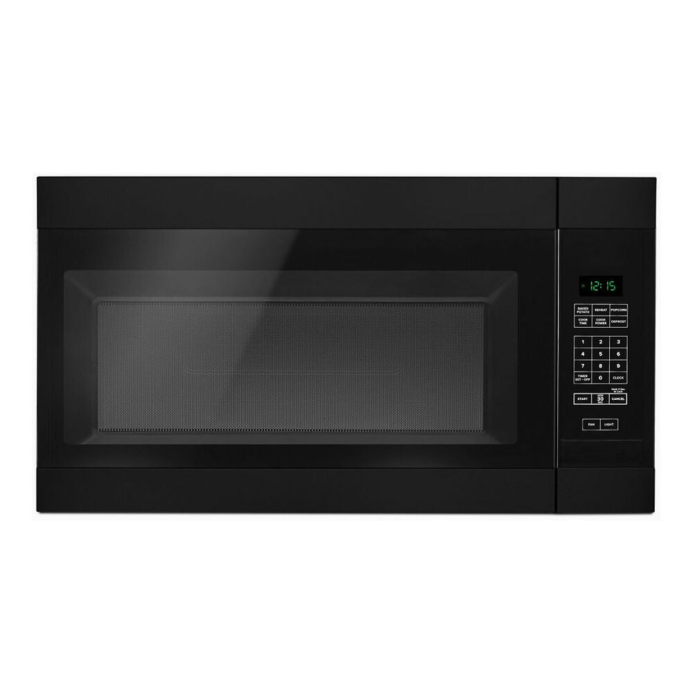Amana 1.6 Cu. Ft. Over-the-Range Microwave with Add 0:30 Seconds - Black