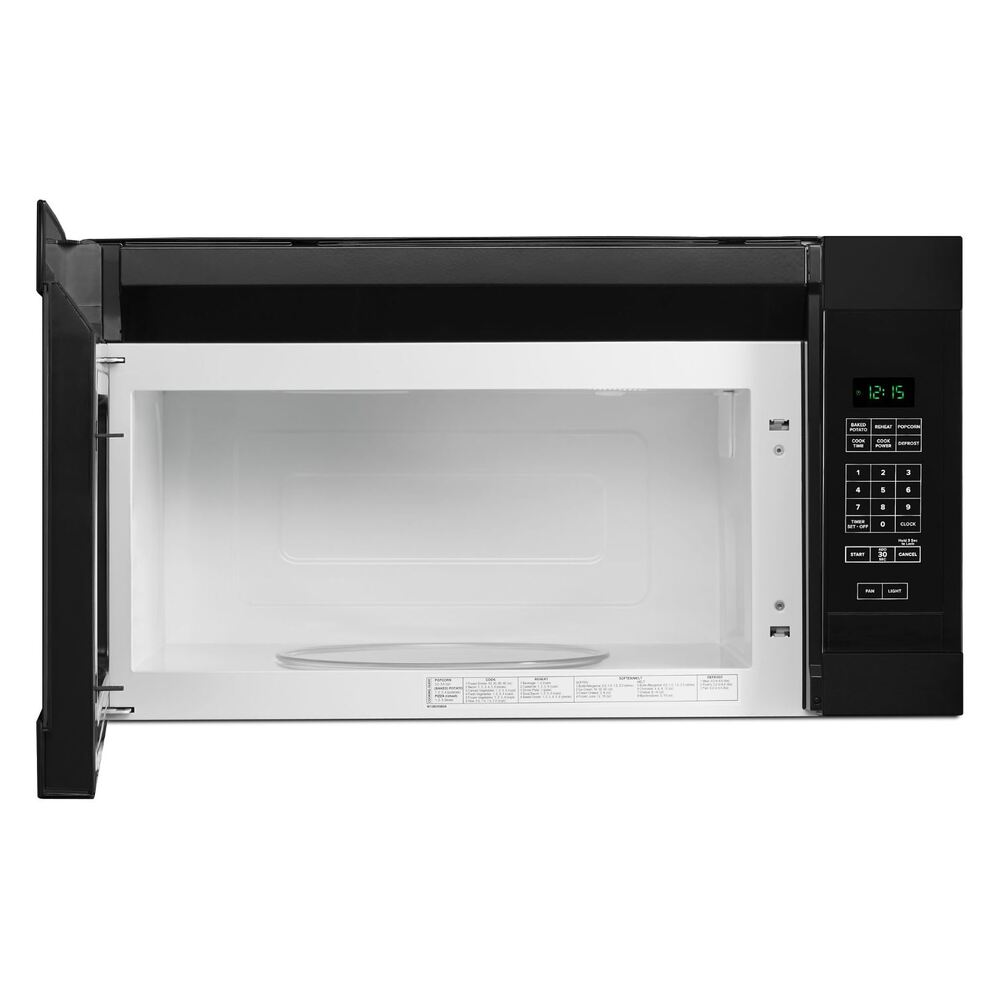 Amana 1.6 Cu. Ft. Over-the-Range Microwave with Add 0:30 Seconds - Black