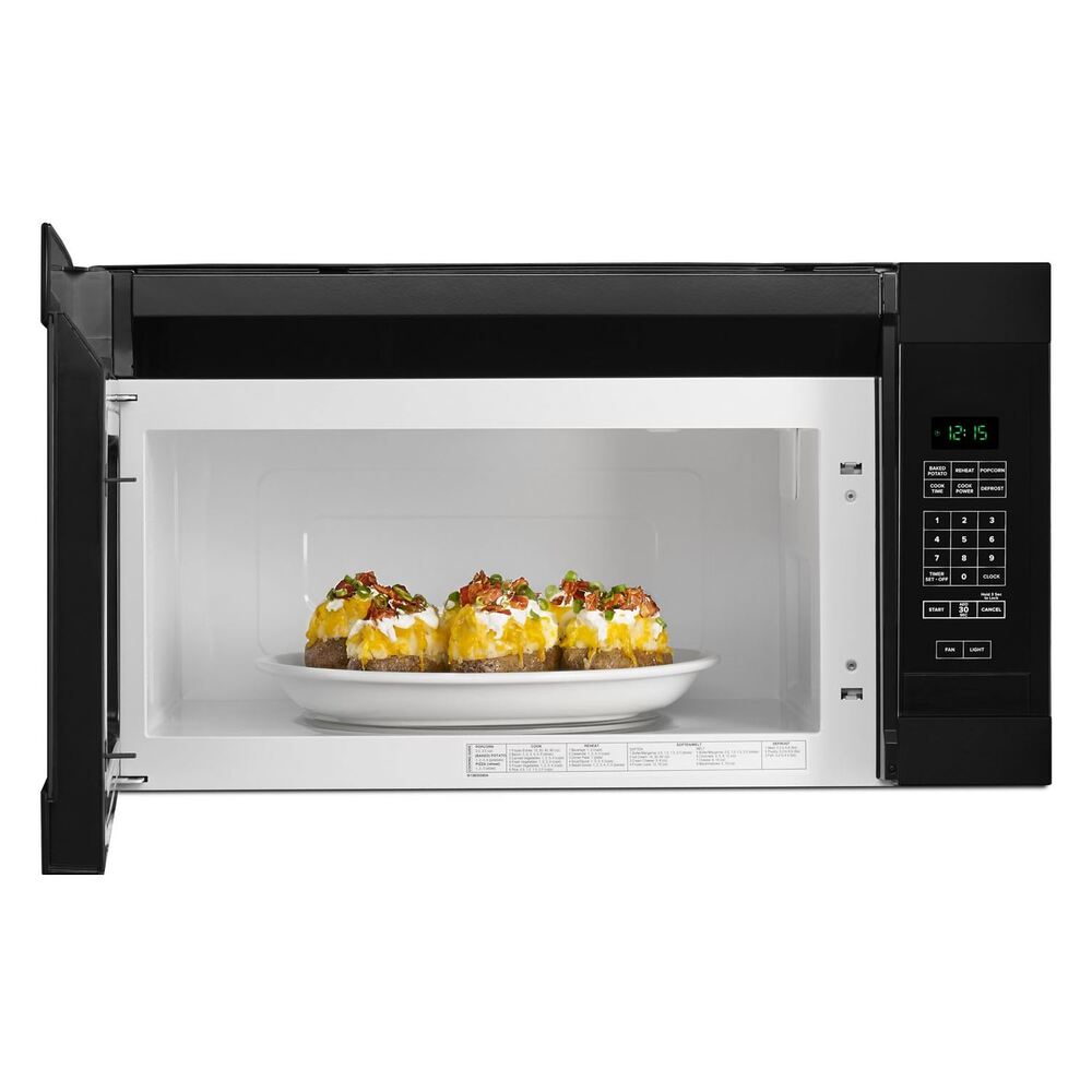 Amana 1.6 Cu. Ft. Over-the-Range Microwave with Add 0:30 Seconds - Black