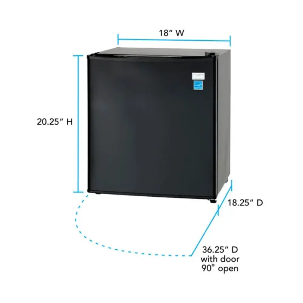 Avanti Avanti 1.7 cu. ft. Compact Refrigerator - Black