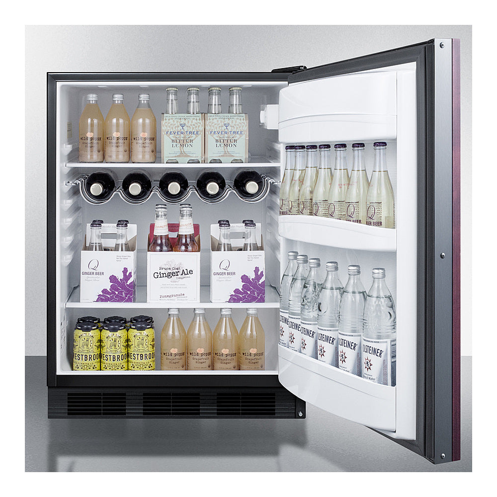 Summit 24" Wide Built-in All-refrigerator, ADA Compliant (panel Not Included)