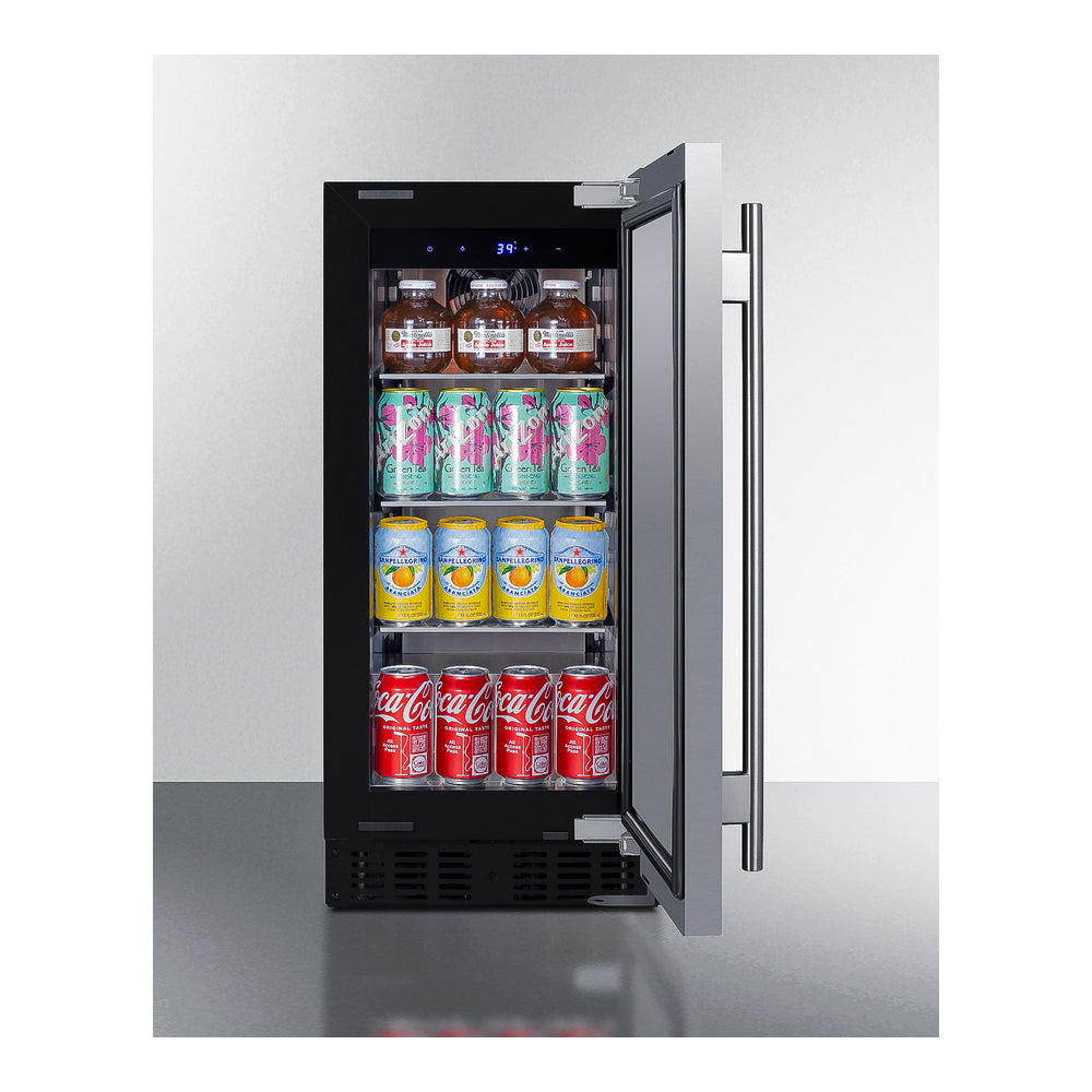 Summit 15" Wide Built-in All-refrigerator, ADA Compliant